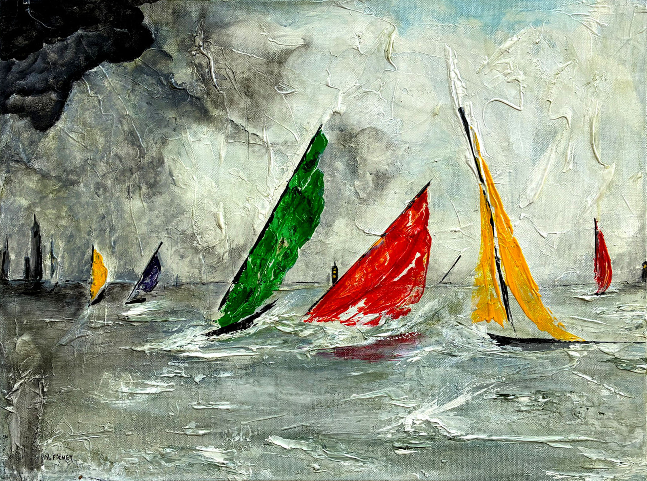 Voiles au vent
